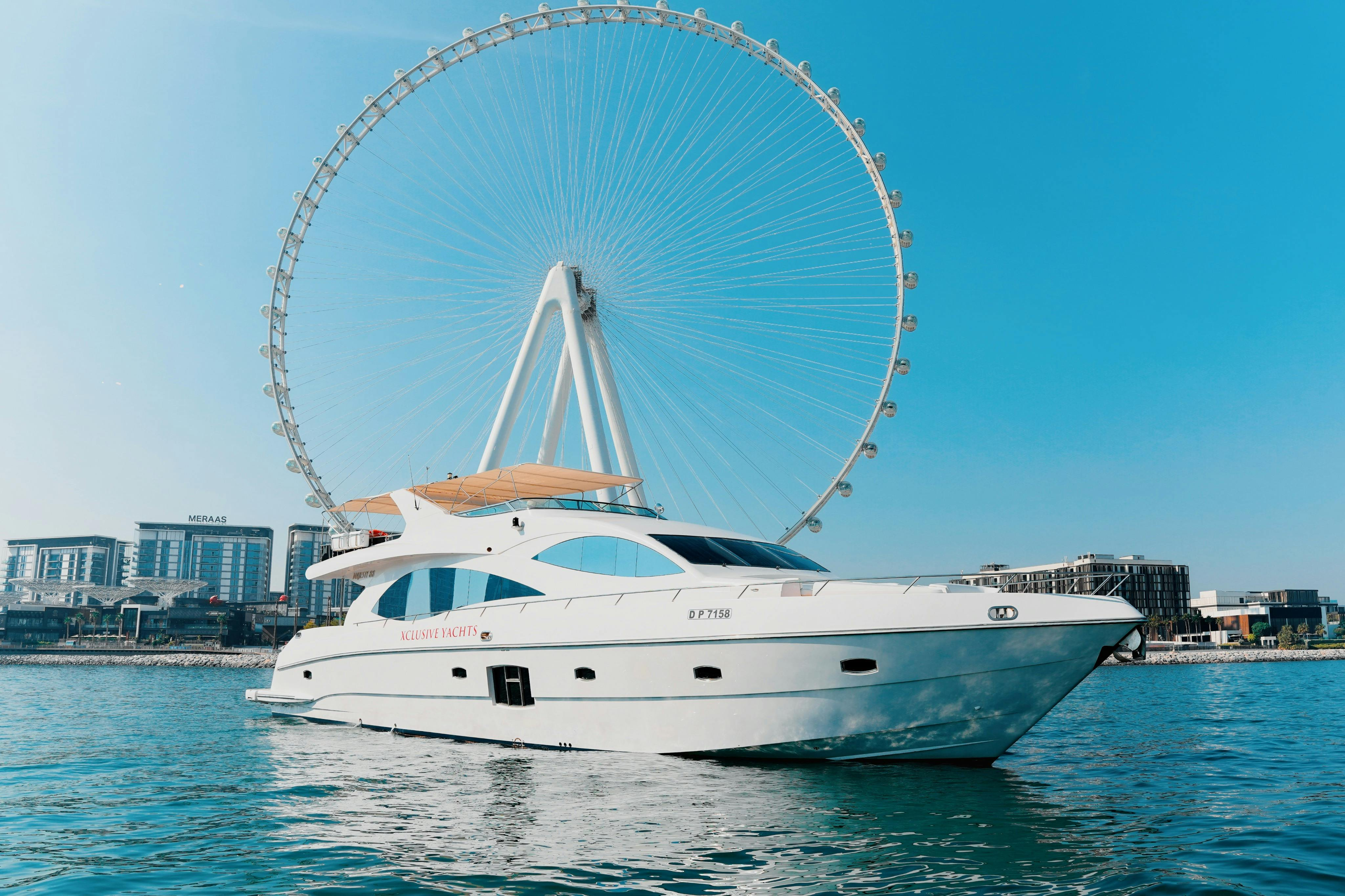 Dubai Marina: 1-Hr Yacht Tour with Ain Dubai Views - Photo 1 of 8